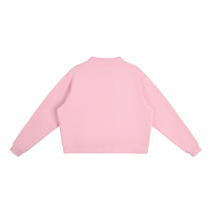 Motown 'Pink' Mock-Neck